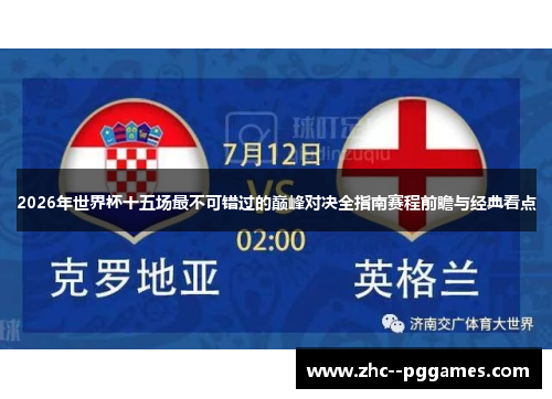 2026年世界杯十五场最不可错过的巅峰对决全指南赛程前瞻与经典看点 2026年世界杯十五场最不可错过的巅峰对决全指南赛程前瞻与经典看点